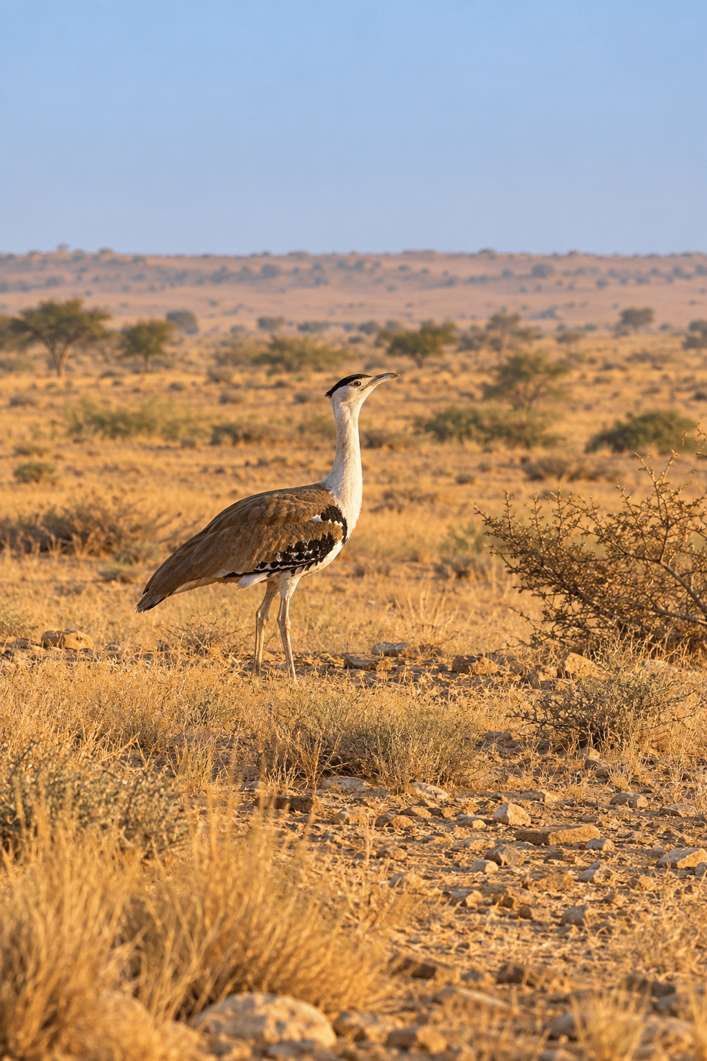 Wildlife and dunes at Desert National Park, Jaisalmer