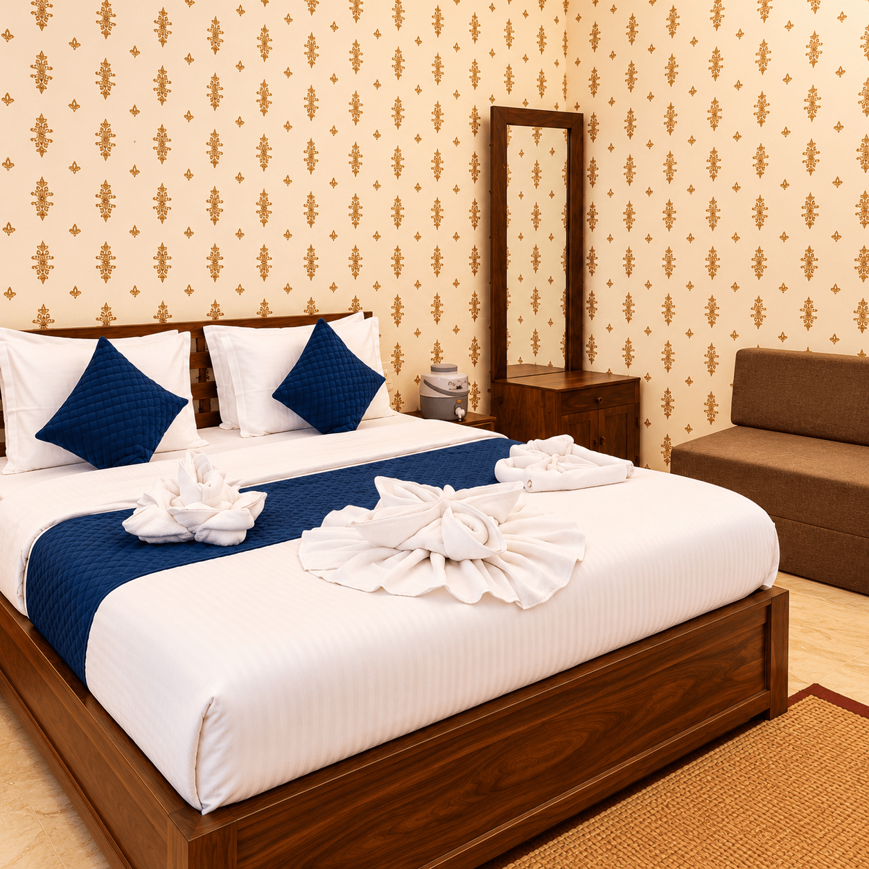 Grand Luxury Swiss Cottage with AC at Shree Desert Camp, Jaisalmer